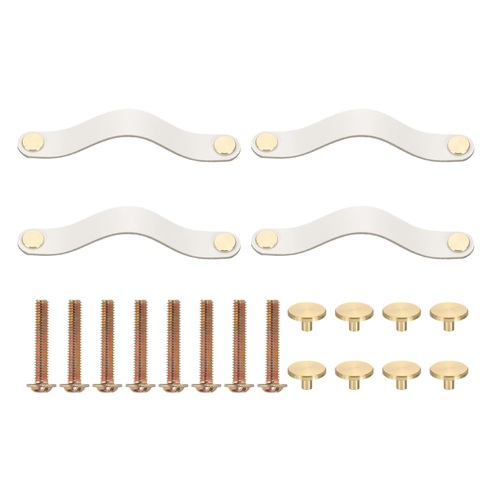 PATIKIL Leather Drawer Pulls