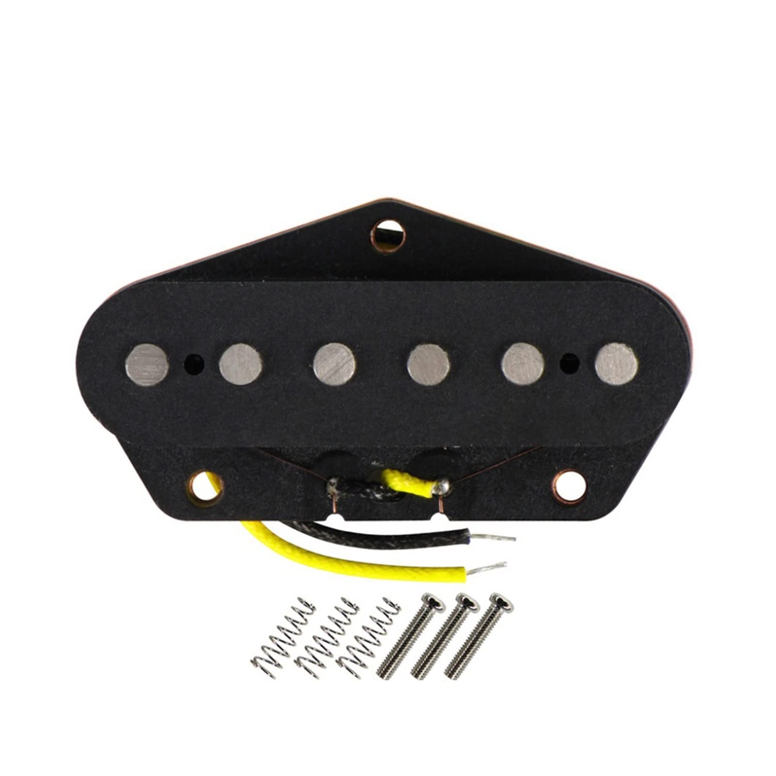 Zestaw odbioru Alnico 5 Bridge Electric Guitar Pickup Single Cewka Czarny Fit Guitar Parts Kit Zestaw Akcesoriów