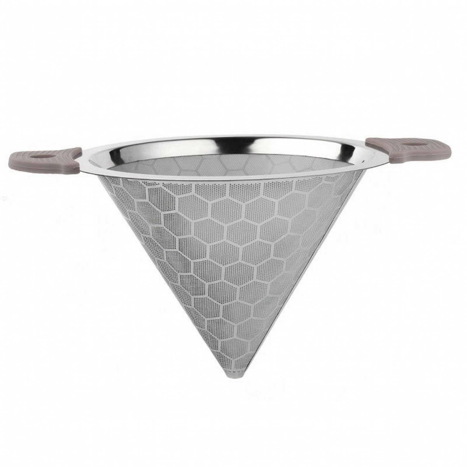 Colador Té con Malla Fina sin Papelera | Gran Capacidad, Resistente Al térmico, Filtro Té con Doble Capa, para Cocina, Cafeterías