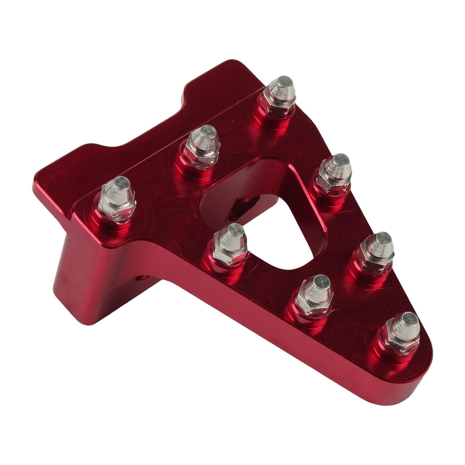Srgamrq Red Motorcycle Clutch Discs Fit For Honda Crf50 Xr50 Motocross Brake Pedal Lever Step Plate Tip Cnc Aluminum Accessories Pit Dirt Bike(Red)