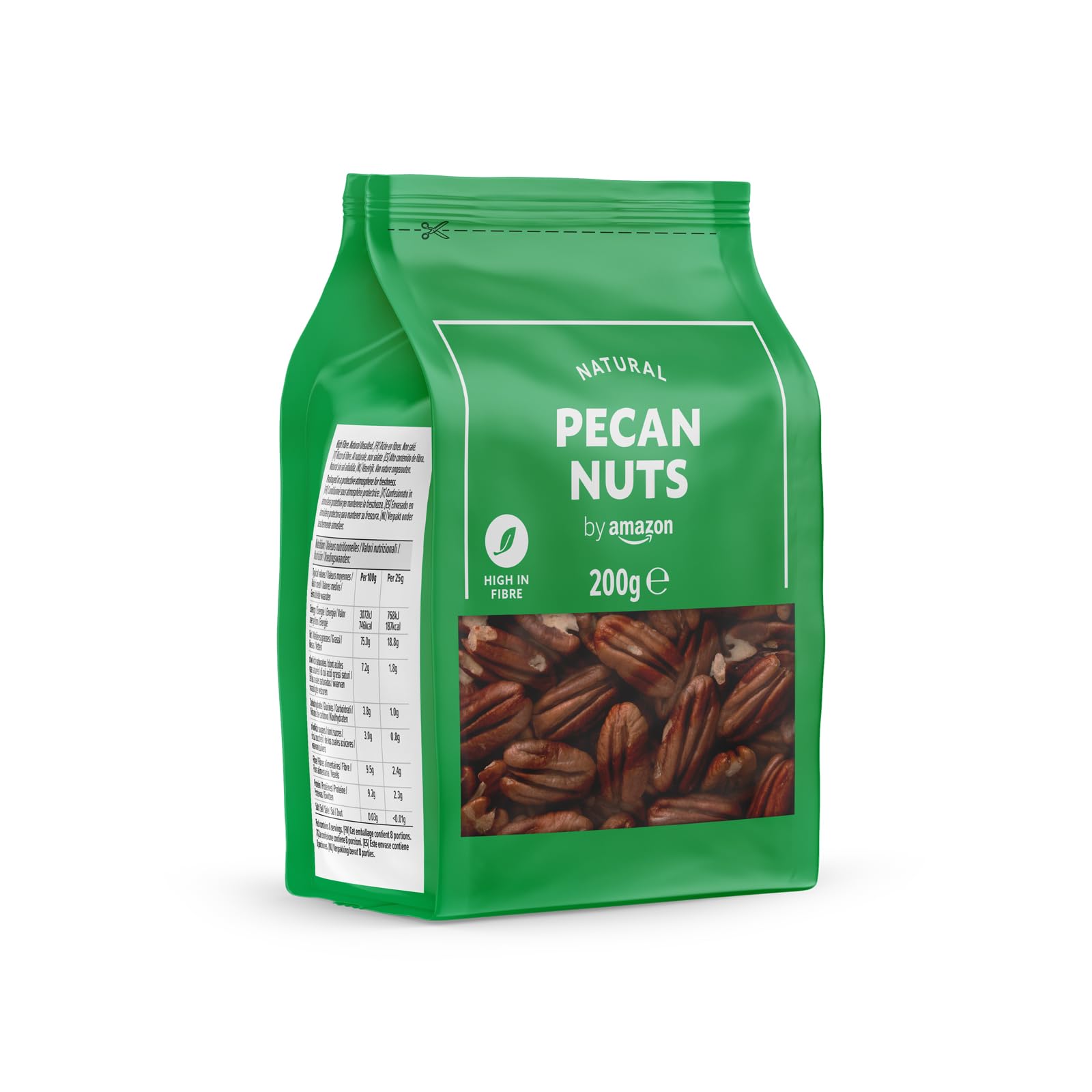by Amazon Naturel noix de Pécan, 7 x 200 g