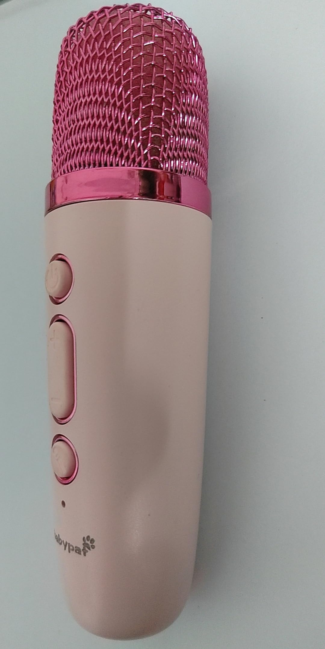 babypat Microphone Wireless Karaoke Machine, 4 Magic Voices, Karaoke for Girls Boys, Best Birthday Gifts for Kids 4, 5, 6, 7, 8, 9, 10, 11, 12+ Pink