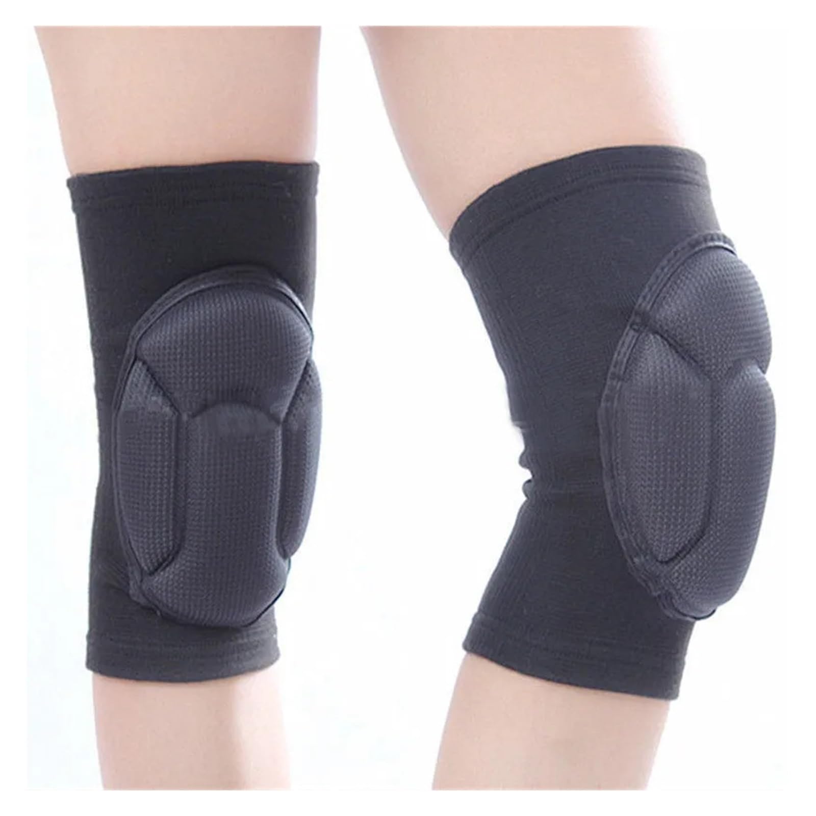 MRKU Genouillères de Sport antidérapantes, 1 Paire, Protection épaisse, équipement de Fitness et de Basketball, Homme/Femme
