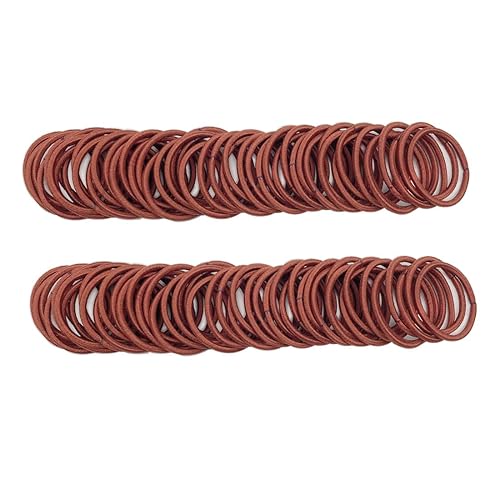 Miniatura 7 de 100 ligas para el pelo de bebé, bandas doradas para cabello fino, sin elásticos metálicos para el cabello, soporte para cola de caballo para niños