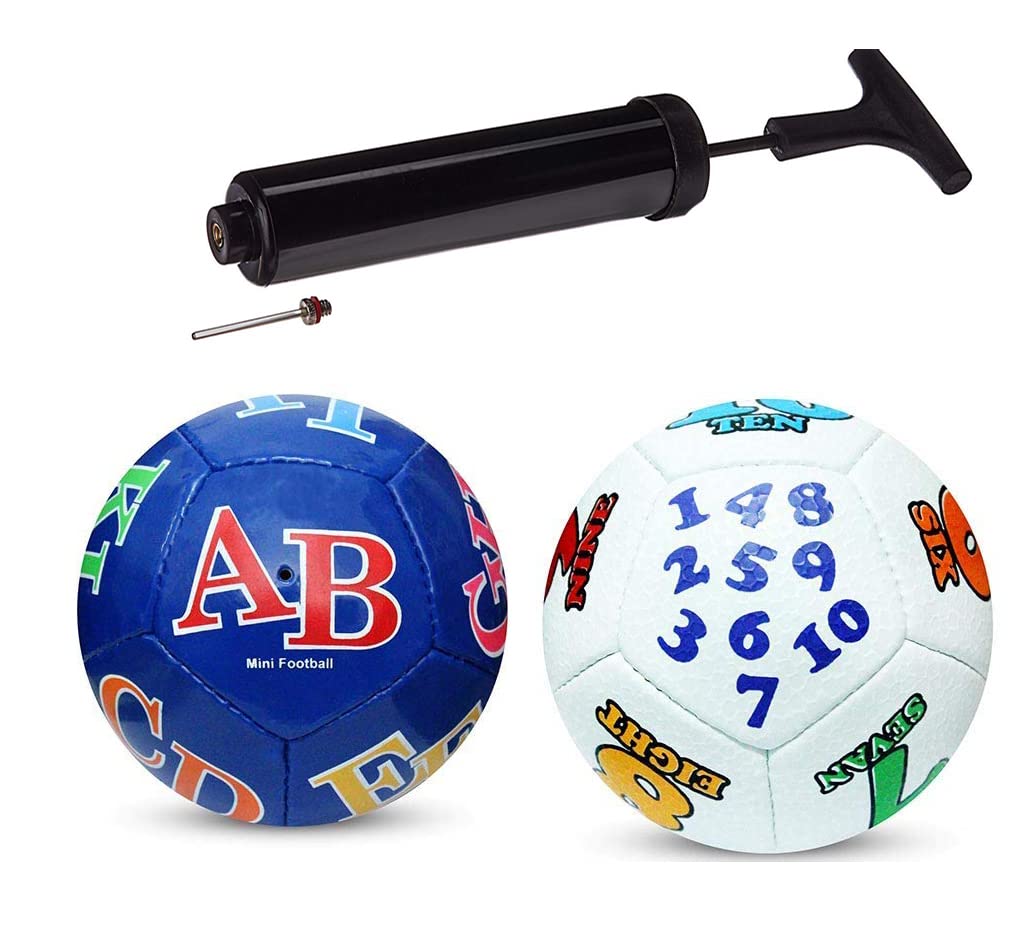 Life hub Football for Kids Mini Football Combo to Play at Home, Garden and Beach with Free Pump | Exciting Football for Kids | (B09R7RXP1F) Amazon Price History, Amazon Price Tracker