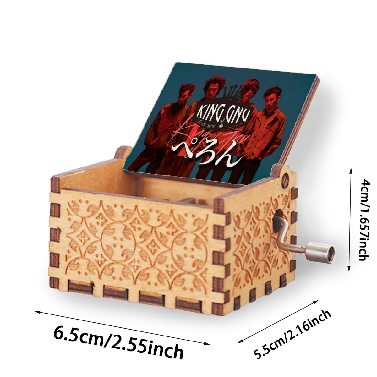 Amazon | King Gnu オルゴール ミュージックボックス 手回しオルゴール