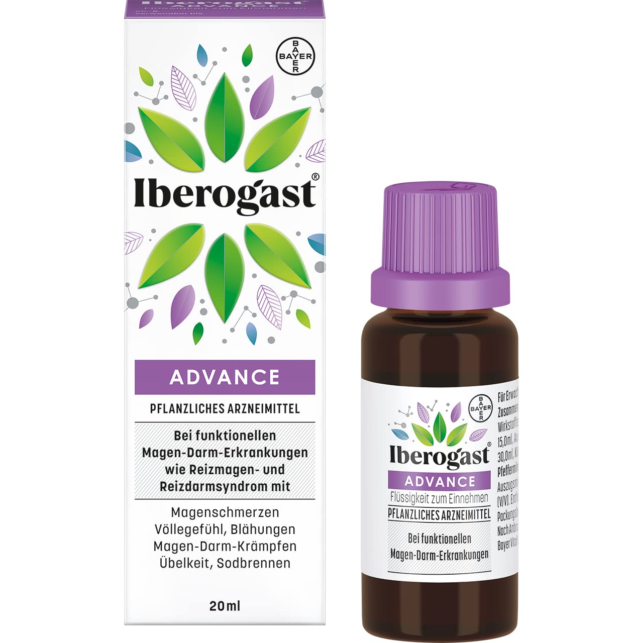 Bayer Iberogast Advance | Flüssigkeit zum Einnehmen, 20 ml