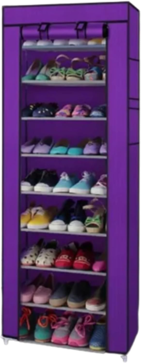Shoe Organizer Nonwoven Fabric Shoe Rack Tower