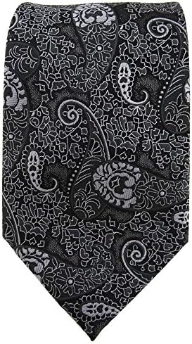 Verde Menta Plata Gris Corbata TigerTie Para Niños - Preanudada
