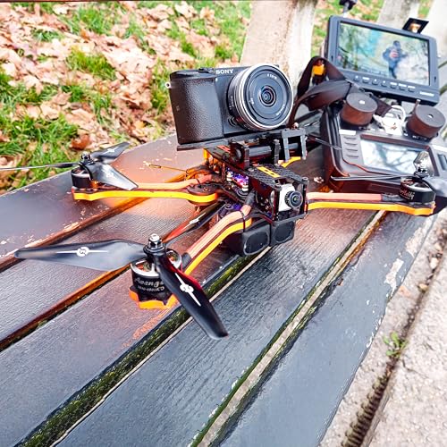 Master Airscrew Performance Multi-Rotor 8x4.1 3-Blatt Propeller - Schwarz - Normal/Traktor/Linkslauf - Cinelifter, Long Range FPV