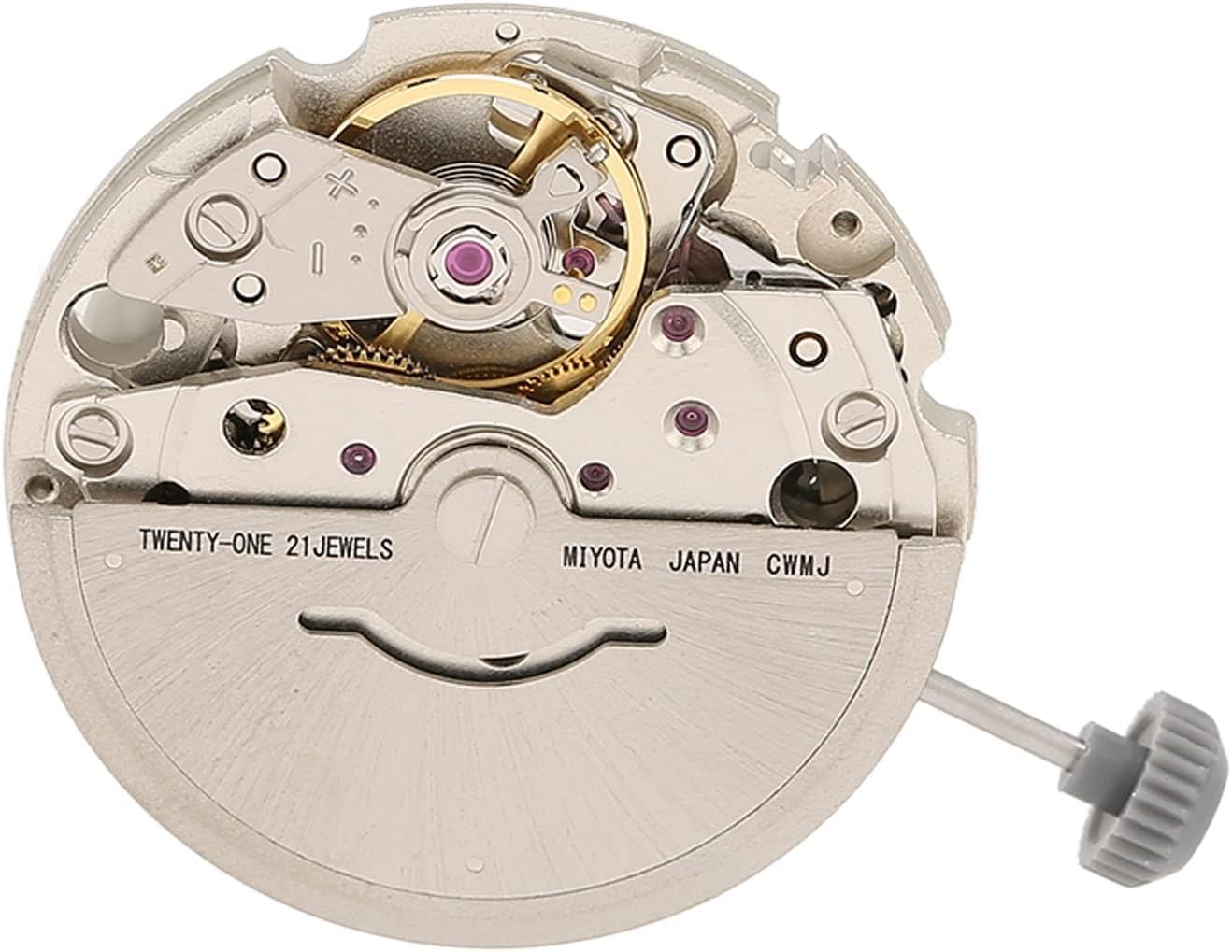 Movimiento Automático 8200 con Fecha, Tija y Anillo para Reloj