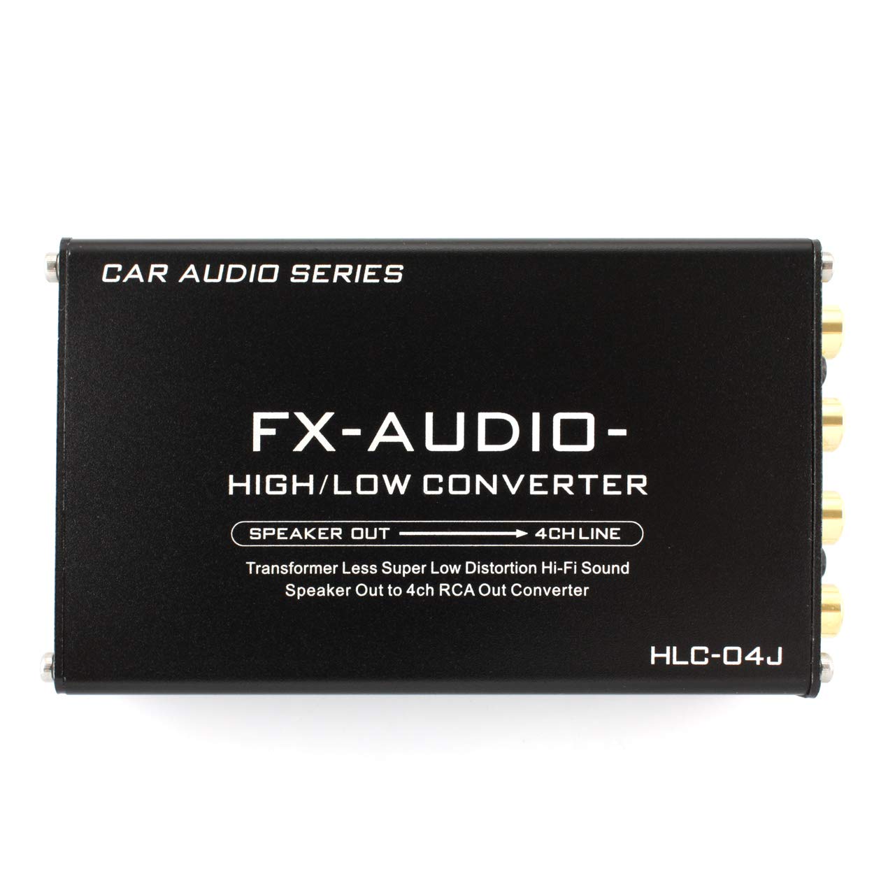 FX-AUDIO HLC-04J ハイ/ローコンバーター Amazon.co.jp: FX-AUDIO- HLC-04J 4ch 超低歪み ハイ/ロー