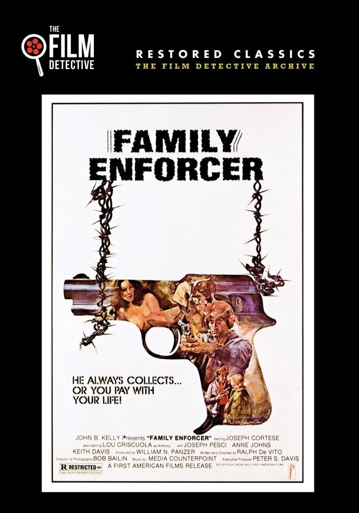 Family Enforcer USA DVD para Noches de Cine de Mafia Clásica en Casa