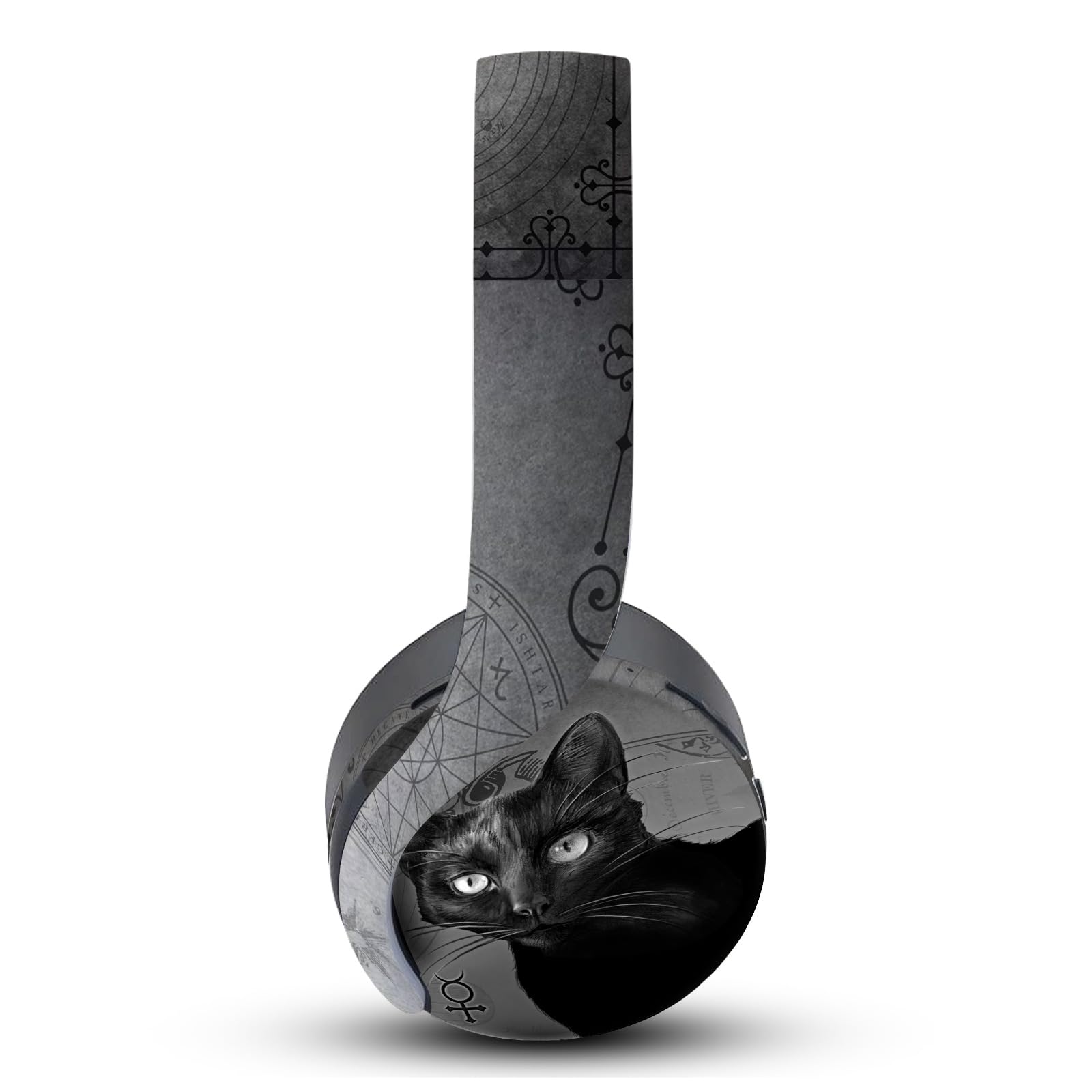 Head Case Designs Officially Licensed Alchemy Gothic Black Cat Spirit Board Gothic Vinyl Sticker Skin Decal Cover Compatible with Sony PlayStation PS Pulse 3D Headset