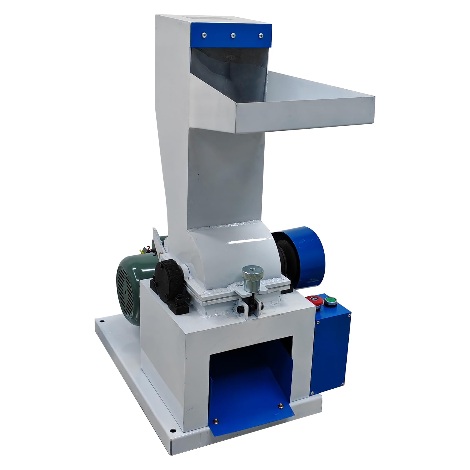INTSUPERMAI Glass/Bottle Crusher Small Hammer Crusher Broken Glass Testing Equipment Grinding Milling Machine Hammer Crushing Machine 220V 300-500KG/H