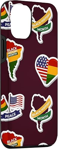 Miniatura 6 de Funda para iPhone 13 Pro Max Black History Month American African Pride
