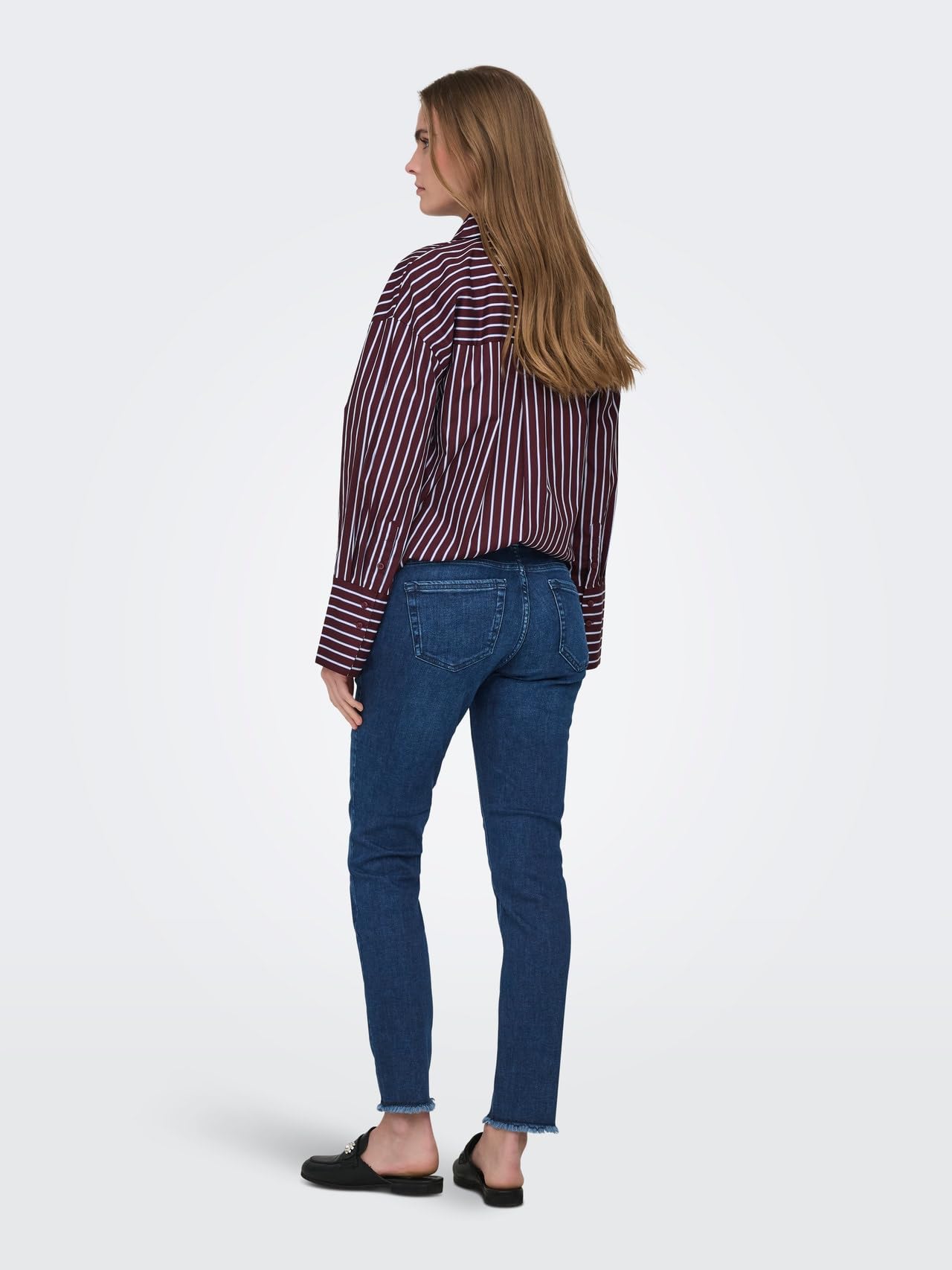 ONLY Female Skinny Jeans OLMBLUSH Skinny Fit Knöchellang Jeans
