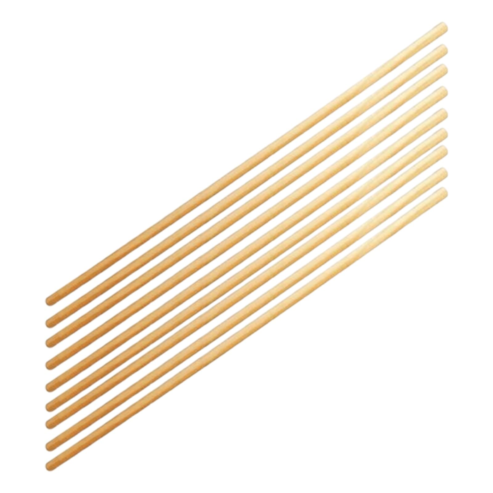Sdmax 9Pcs Wooden Stick For Mop, Brush, Durable Construction, Ergonomic Design, Comfortable Grip, Non-Slip, Portable And Lightweight, Multipurpose Cleaning Tool, 120 Cm (9Pcs)