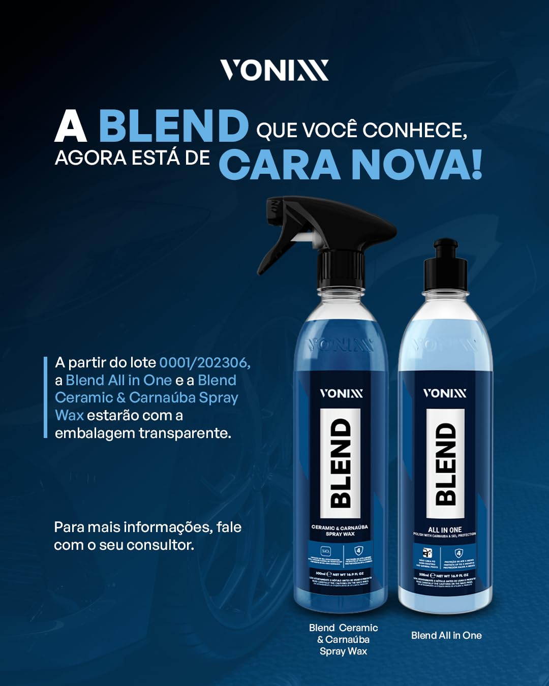 Amazon.co.jp: Vonixx Blend オールインワン | 完璧な仕上げと長持ち