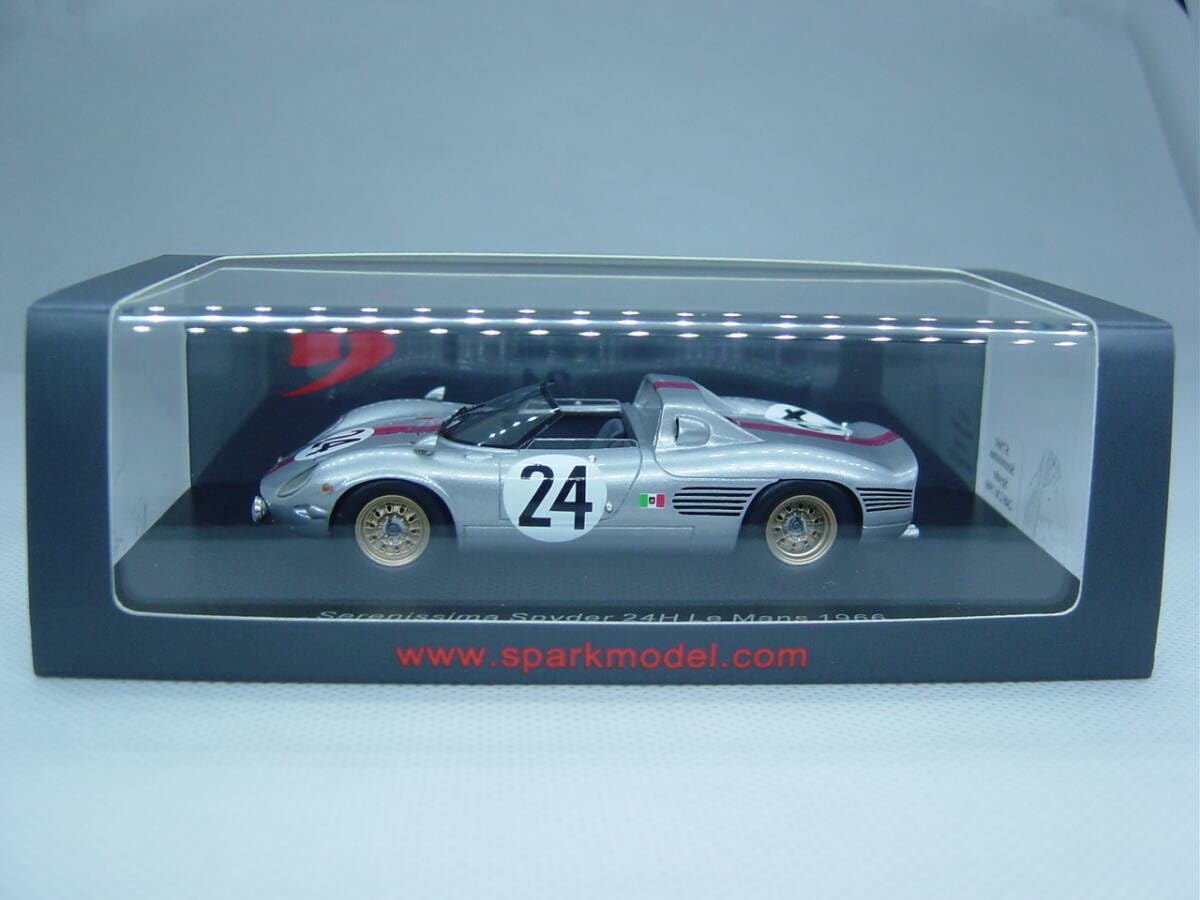 Amazon | spark 1/43 Serenissima Spyder 24H Le Mans 1966#24 J-C