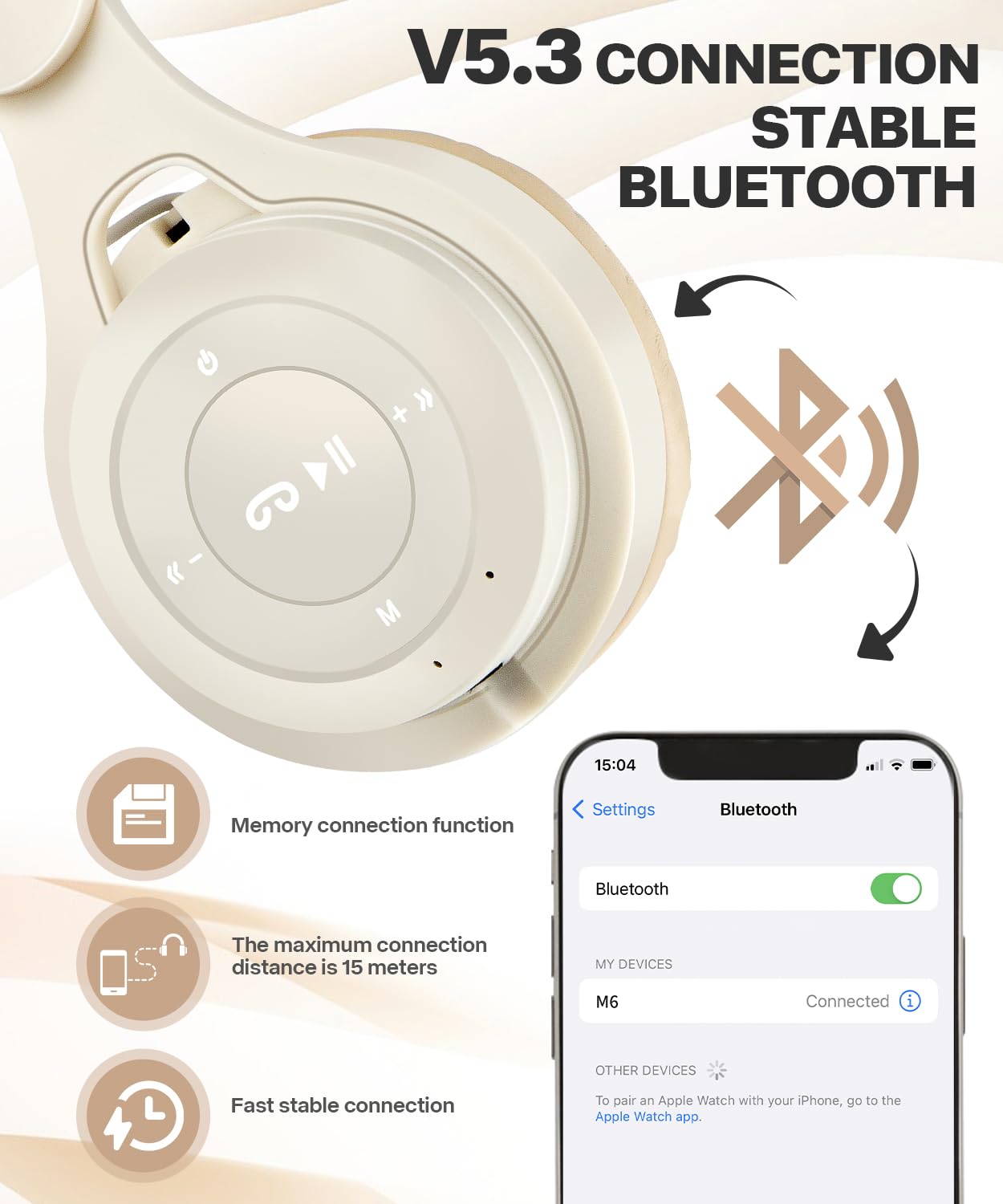 Dziecięce słuchawki nauszne Bluetooth, bezprzewodowe zestawy słuchawkowe Bluetooth 5.3, wbudowany mikrofon, wygodne noszenie i dźwięk HD, słuchawki dla dzieci dla chłopców, dziewcząt, do