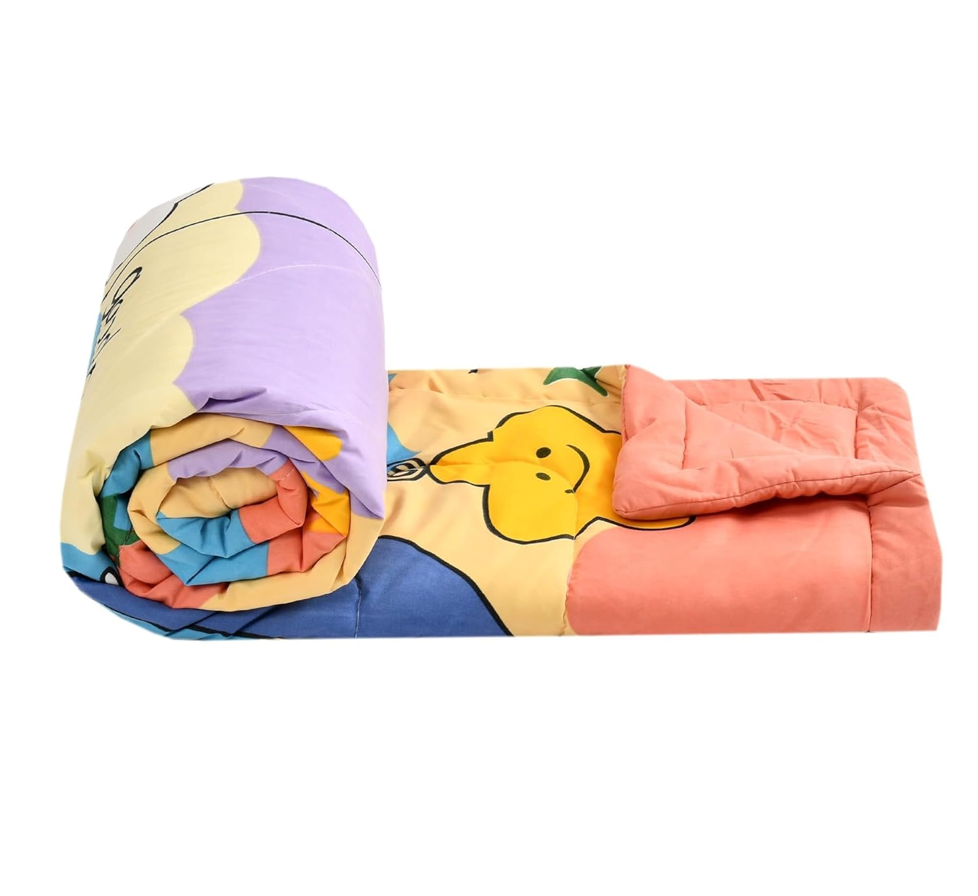 Single Bed Cartoon Printed Blankets for Kids, Dohar for Kids