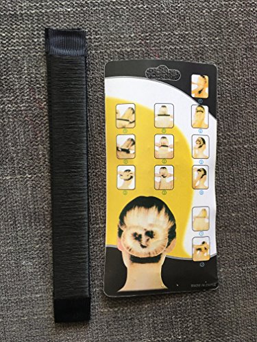 LAUREN STORE, DIY Hair Bun Updo Fold, Wrap & Snap Styling Tool (Black) by Lauren Store