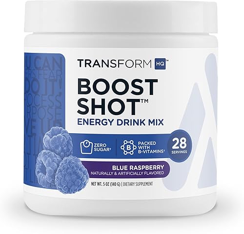 Miniatura 13 de TransformHQ Boost Shot (28 porciones, algodón de azúcar) Energía sin el choque - Sin gluten, sin OMG
