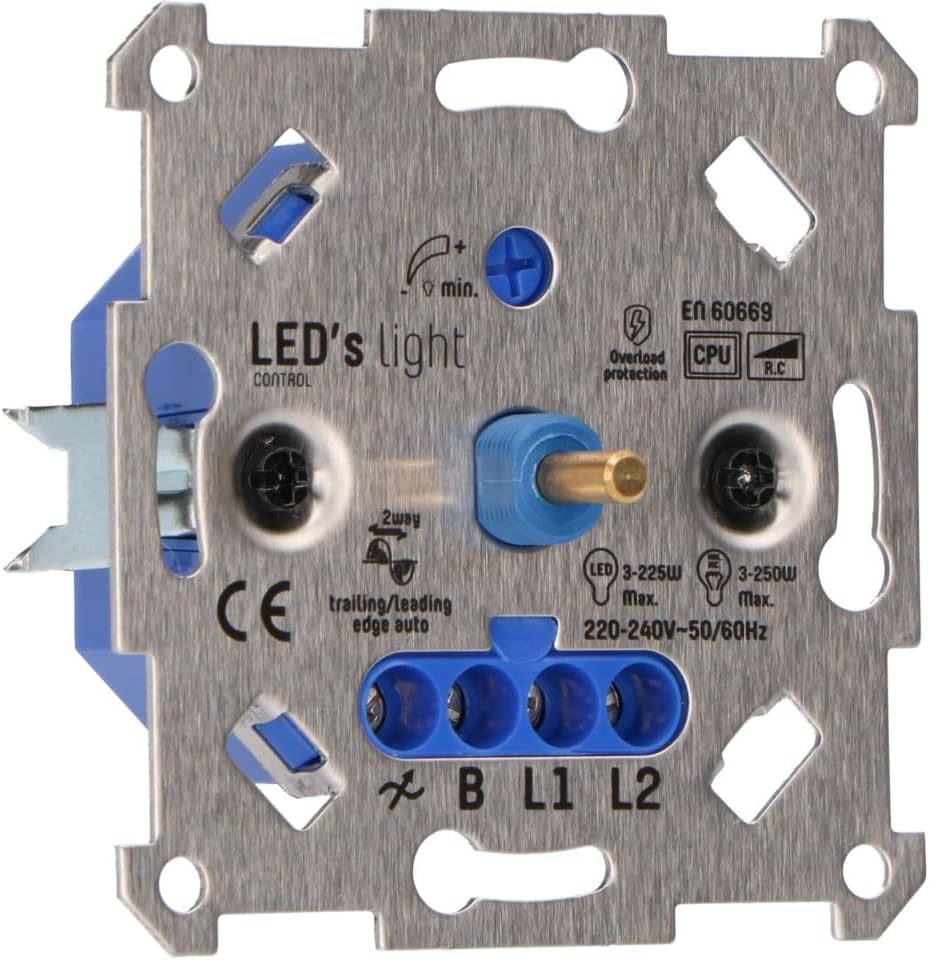 Jung 266GDE Drehdimmer mit DruckWechselschalter Amazon.de Baumarkt