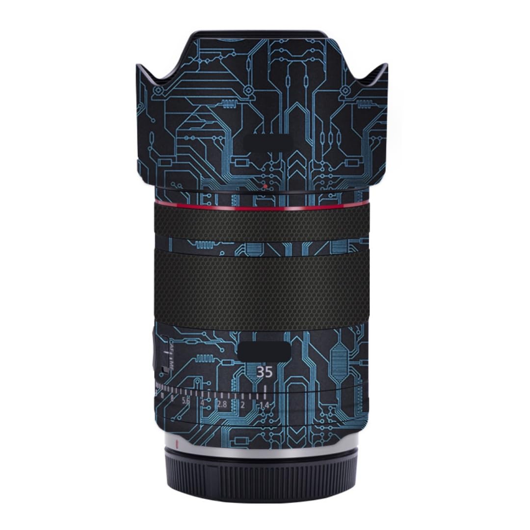 Film protection vinyle Canon RF 35mm F1.4 L Bleu Circuit