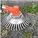 Price comparison product image Carbon Steel Wire Break-Proof Rounded Weed Trimmer Head Power Lawn Mower Garden Weed Brush Lawn Mower