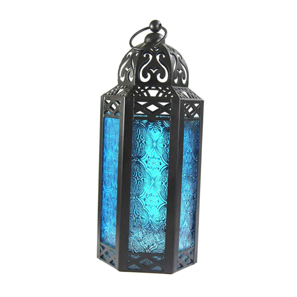 STOBAZA Iron Candle Holder Lantern Storm Lantern Candle Iron Candle Lantern Candle Lantern Decoration