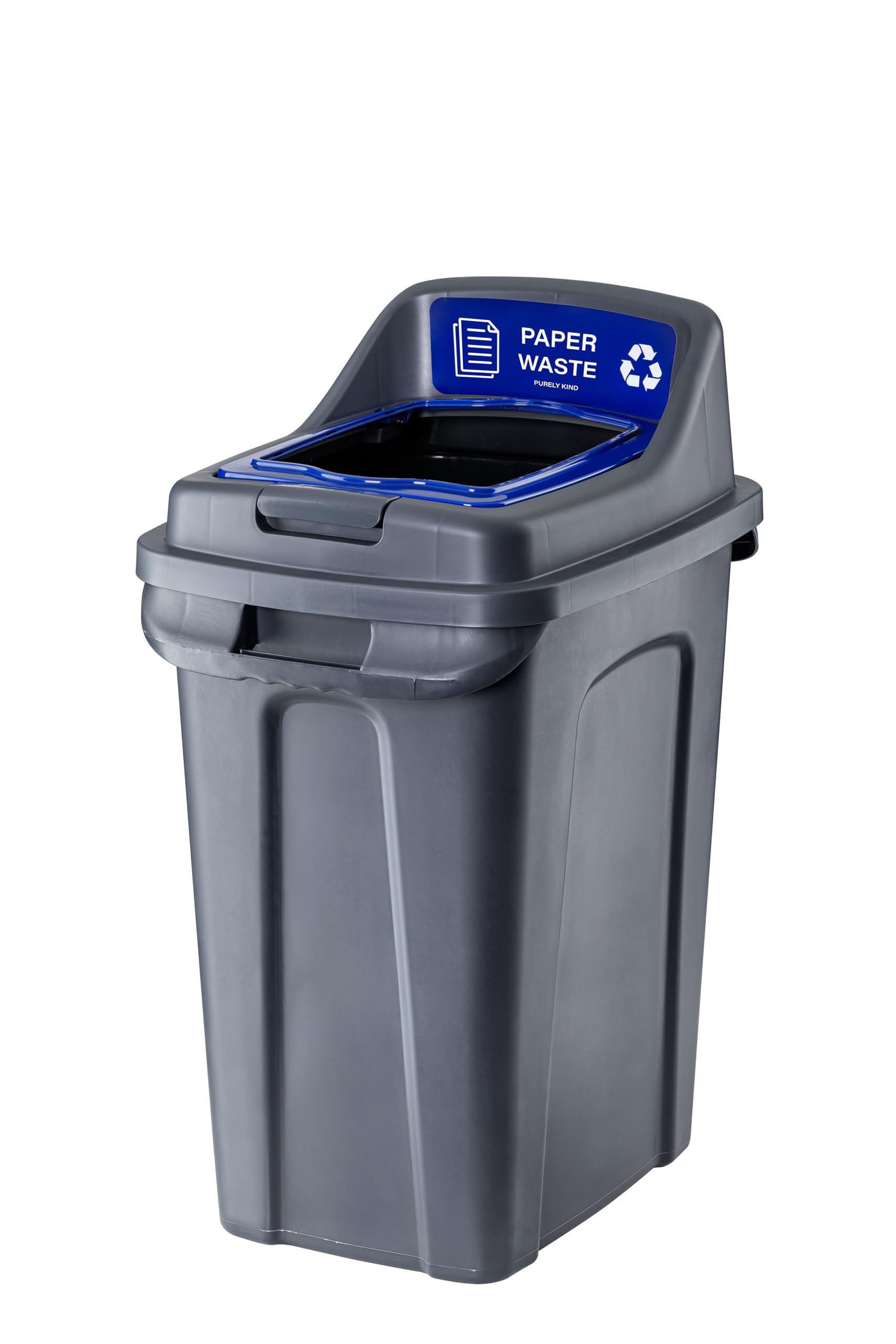 Poubelle de recyclage Purely Kind 50l idéale pour le tri des bureaux et de la cuisine