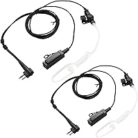 Vista 8 de Motorola CP200 CP200D Auricular, compatible con Motorola BPR40 CP100D CP185 RDM2070D Auriculares de radio bidireccionales Walkie Walkie Walkie Kit