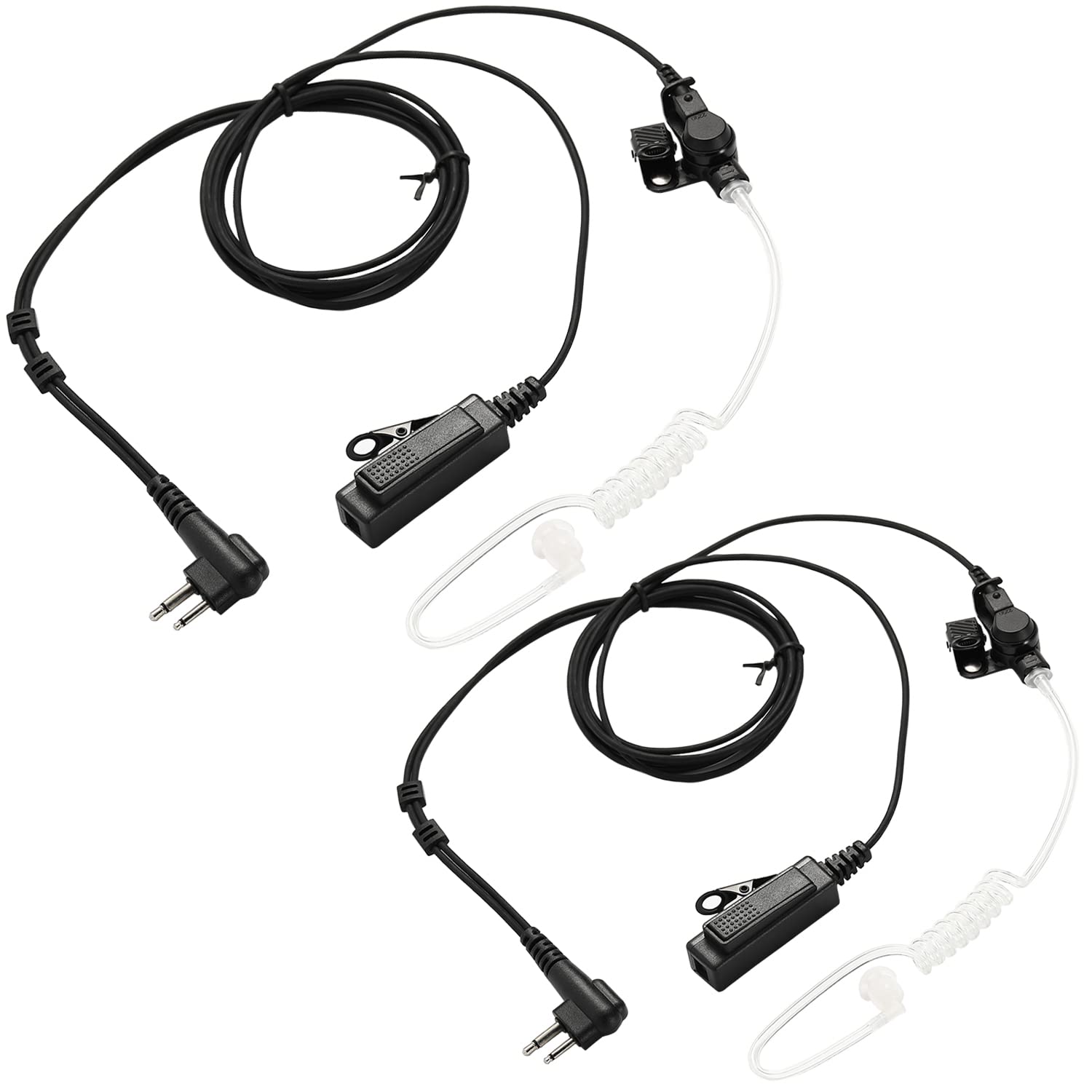 Compatible with Motorola CP200 CP200D Earpiece, BPR40 CP100D CP185 RDM2070D Two Way Radio Headset,Walkie Talkie Earpiece with Mic,Earpiece for