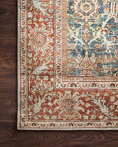 image for Loloi Layla Collection LAY-04 Ocean/Rust 2'-6