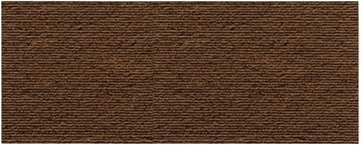 Stair Treads Slip Carpet 5Pcs 20x100cm Self Adhesive Stair Tread Mats Non-Slip Water Absorbent Safety Mute Carpet Pad Step Anti-Slip Mat Floor Protection(Khaki)