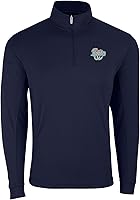 Vista 36 de Vantage Apparel Jersey con cremallera de un cuarto de béisbol de la liga menor