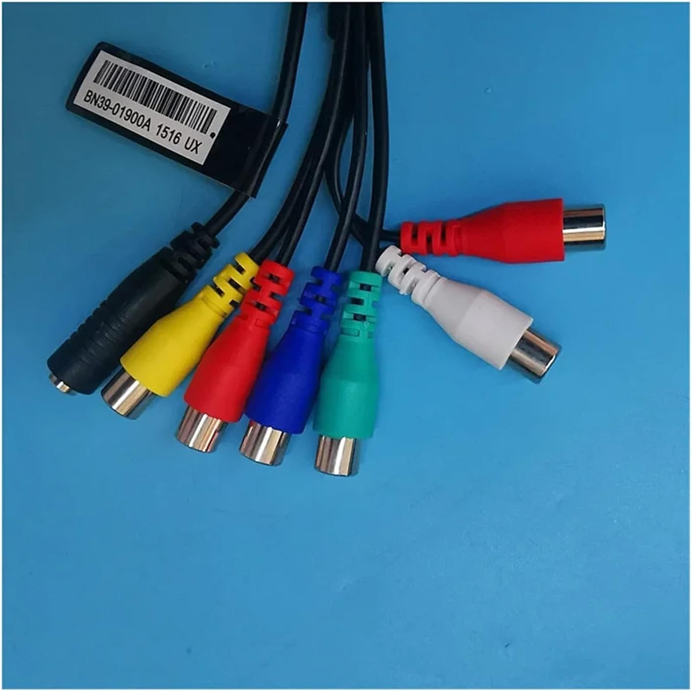 KLUfo AV Component Adapter Cable，Compatible for Samsung 4K TV 48-88in Audio and Video Cable BN39-01900A CBF Signal Deals JS9100 JS9500F