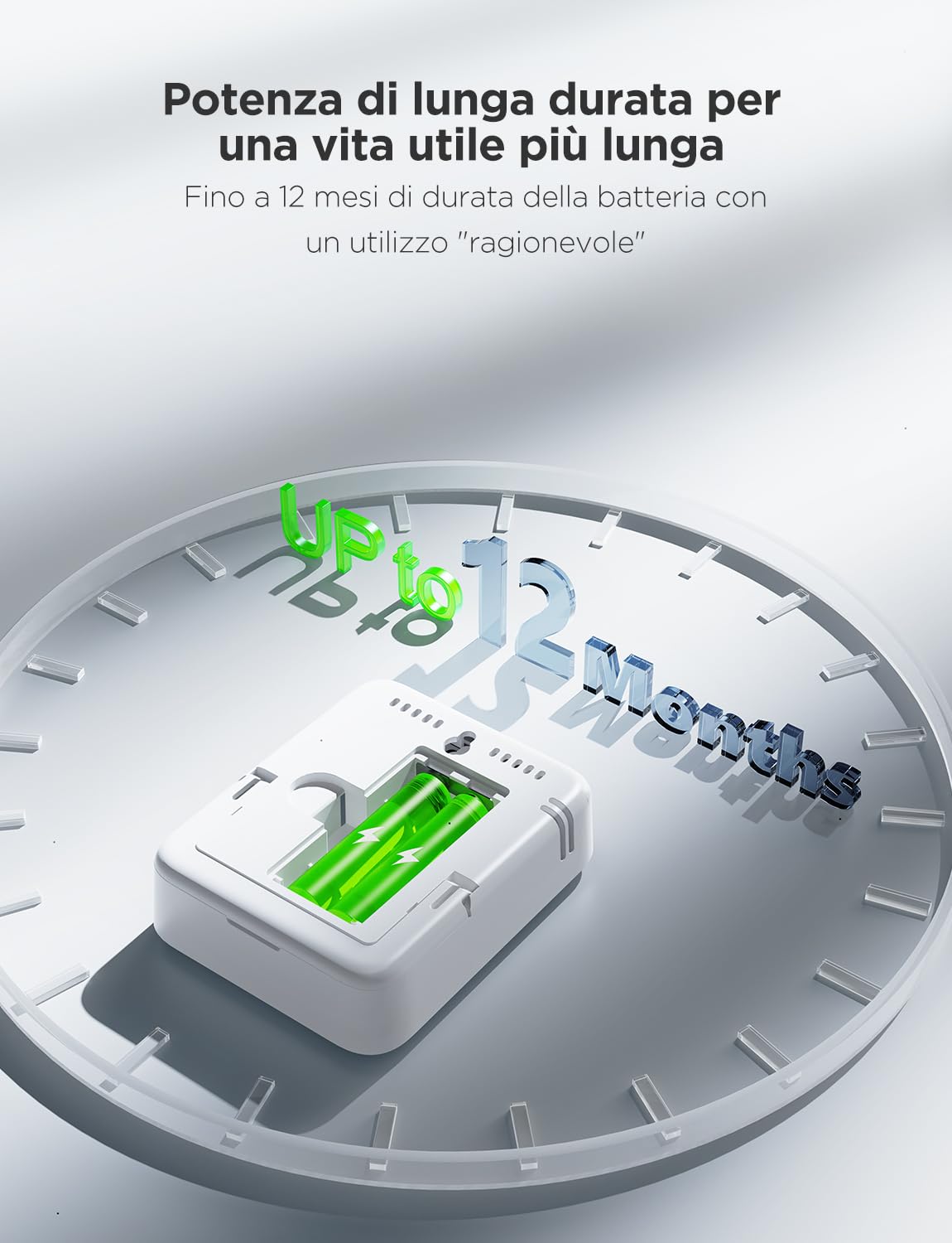 Govee Igrometro Termometro Interno Bluetooth, Monitor Temperatura Umidità con App, Sensore Digitale LCD per Casa Rettili Serra
