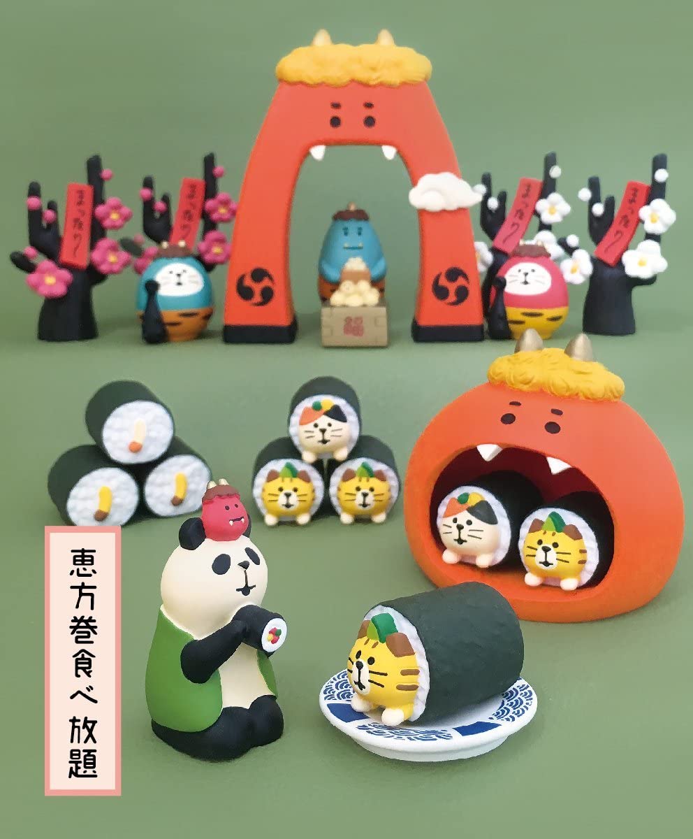 Amazon.co.jp: デコレ コンコンブル 節分 2023年 まったり白梅 ZFK