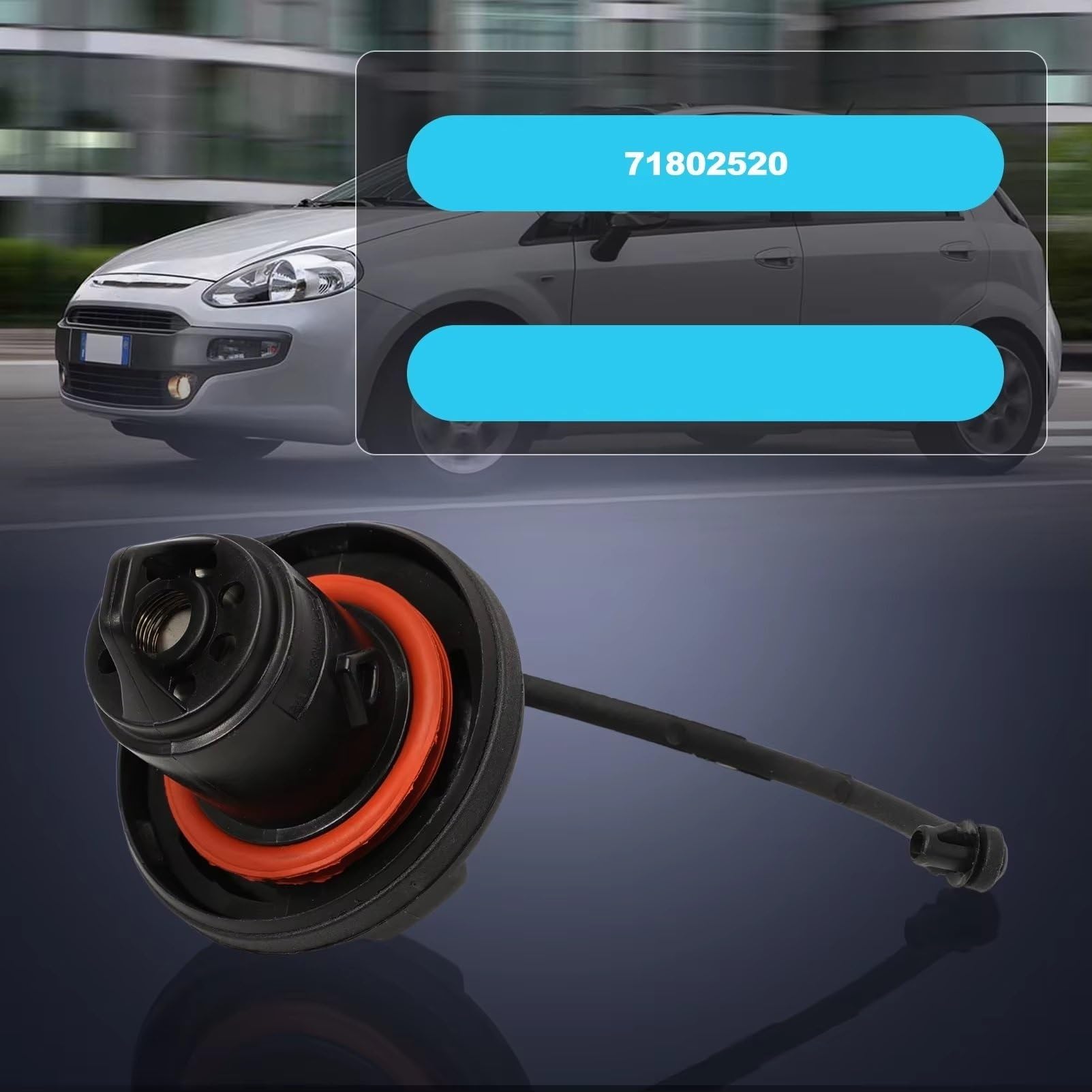 Tappo serbatoio Compatibile Con Fiat 500 Per Bravo