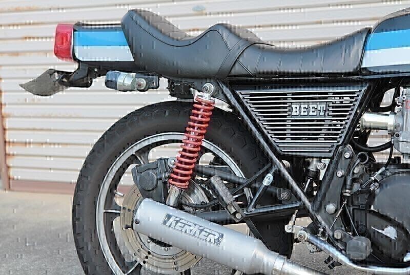 236】細巻き 345mm 当時仕様 リア サスペンション赤 × 銀 【公式通販】