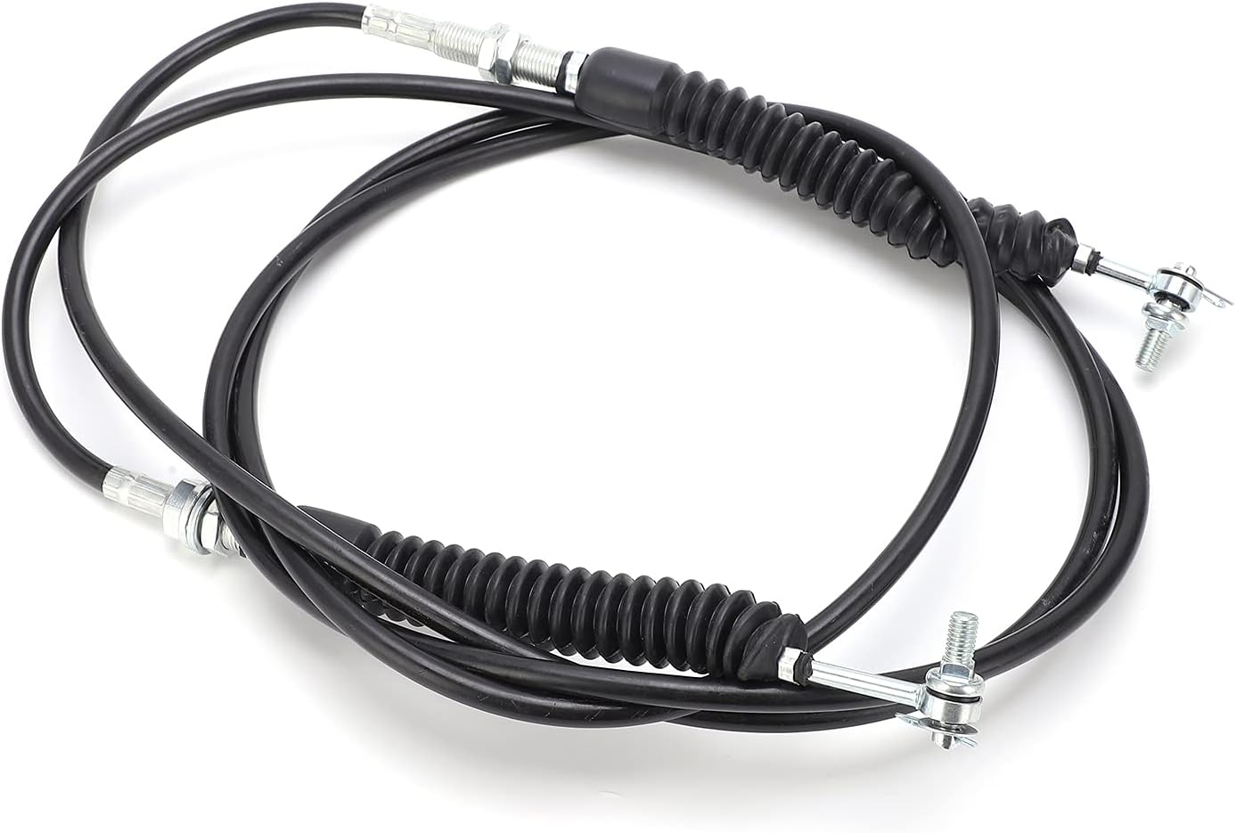 Gear Selector Shift Cable for 700 4x4 EFI 2006, Black ABS and Metal Replacement - Durable Construction, Easy Installation, Off - Road Vehicle Repair