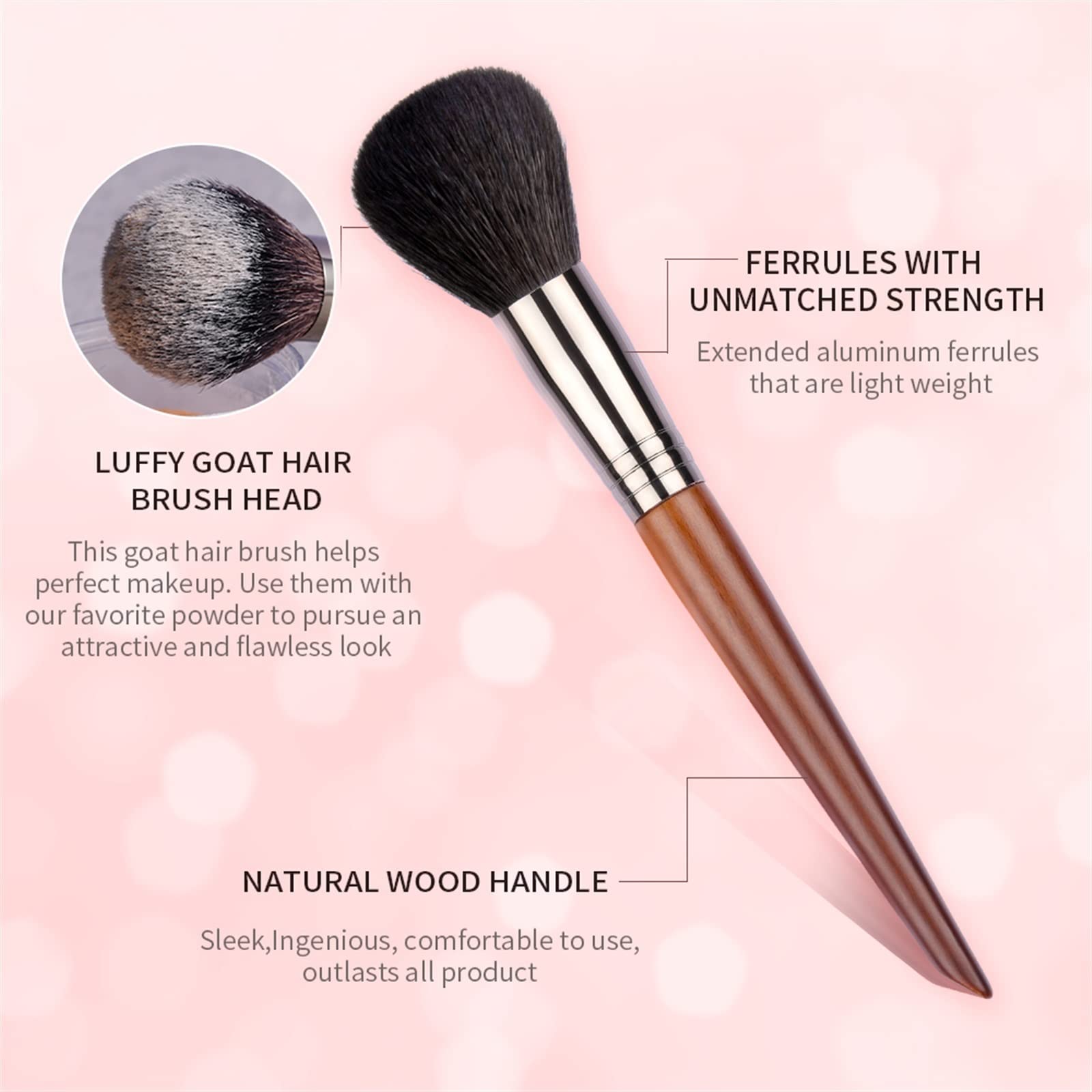 Pennelli per Il Trucco Set di pennelli per Il Trucco Beauty Puff Spugna Uovo Cipria Kabuki Blush Correttore Ombretto Kit di pennelli per Il Trucco