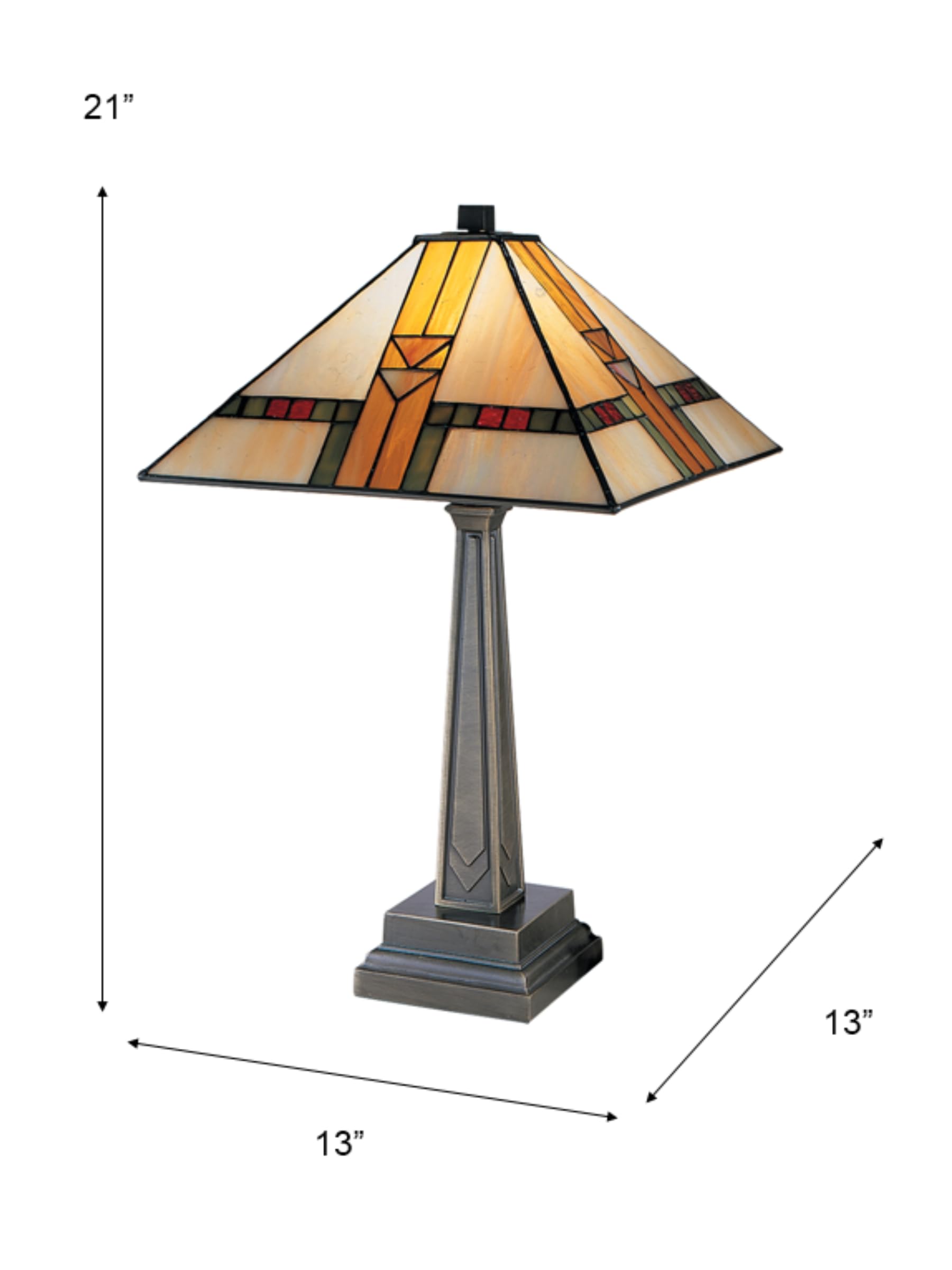 Amazon.com: Dale Tiffany: Mission Style Table Lamps / Floor Lamps