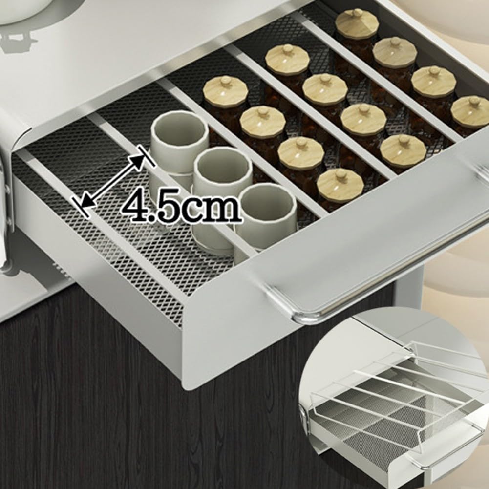 Elegancka półka na kapsułki z kawą – funkcjonalna kuchnia idealna do użytku domowego i biurowego zajmuje mało miejsca design na kapsułki Nespresso i Dolce Gusto