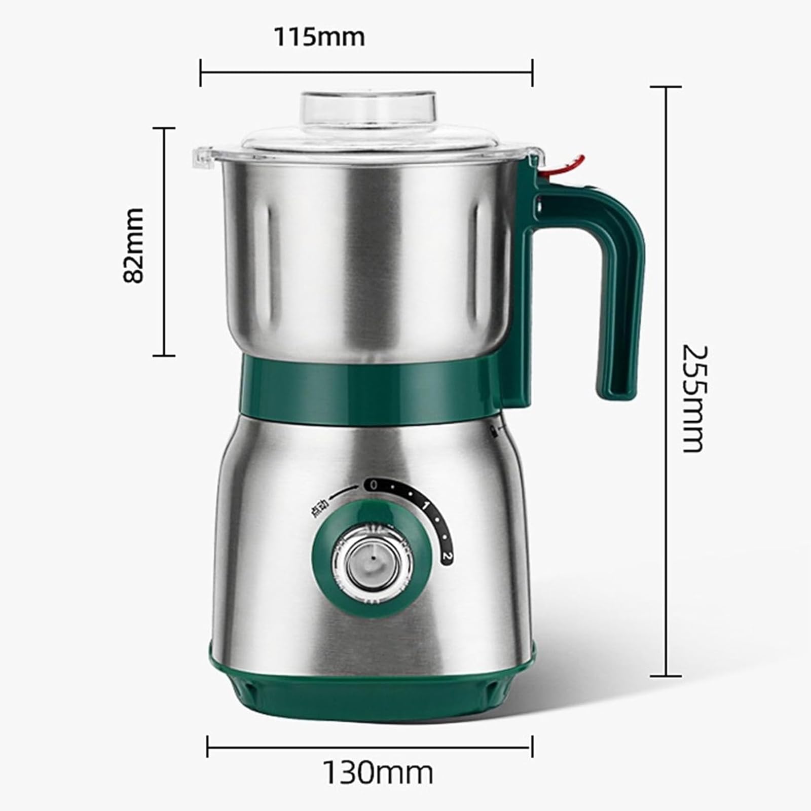 Młynek Do Kawy Na Mokro I Na Sucho O Mocy 500 W, Wszechstronny Młynek Kuchenny Z Wyjmowaną Obudową Ze Stali Nierdzewnej, Regulowanymi Ustawieniami I Obrotami 28000 Obr./min, Dzielony I Łatwy
