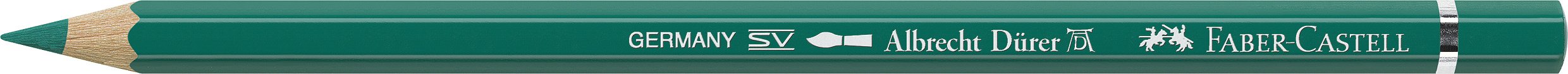 Faber-Castell Art & Graphic Albrecht Dürer Watercolour Pencil, (276), Chrome Oxide Green Fiery, For Art, Craft, Drawing, Sketching, Home, School, University, Colouring