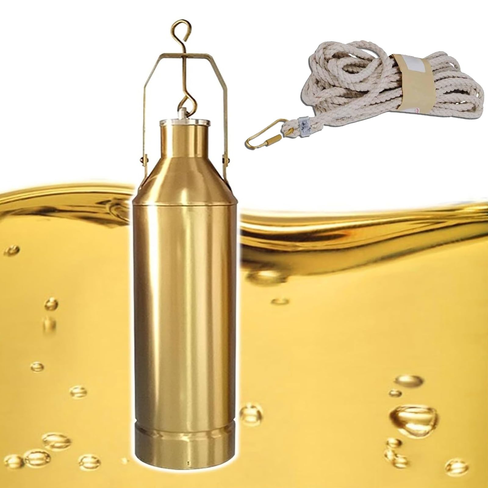 Kit de flacons d'extraction d'échantillons d'huile de 300 à 1000 ML pour analyse du carburant
